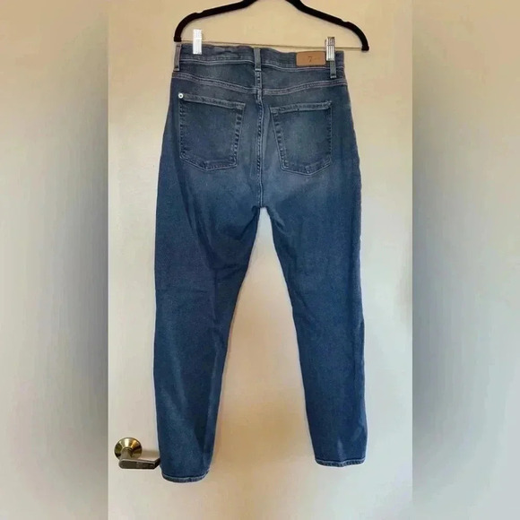 7 For All Mankind Luxe Vintage Button Front High Waist Josefina - Picture 4 of 7